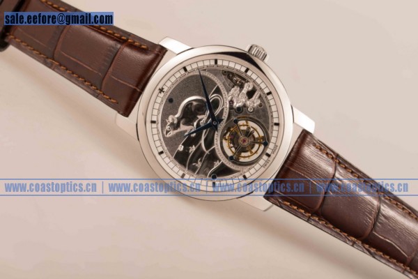 1:1 Clone Vacheron Constantin Traditionelle Minute Repeater Tourbillon Watch Steel 5180107